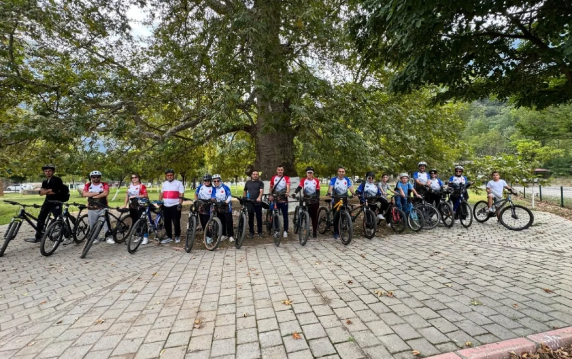 Pozantı’da Pedallar Sağlık ve Spor İçin Döndü: 