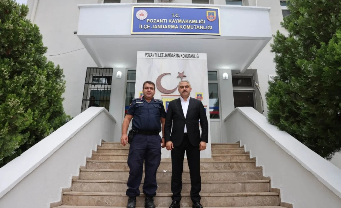 Başkan Ali Avan’dan Yeni Jandarma Komutanı Akif Kalebaşı’na Ziyaret