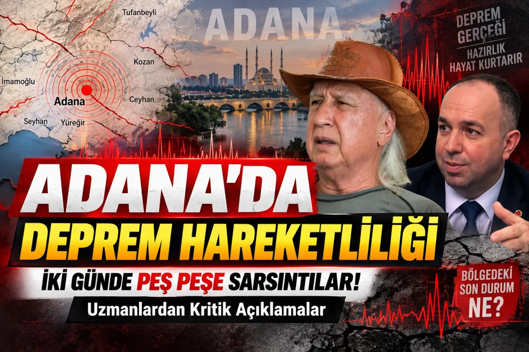 Adana’da Peş Peşe Depremler: Uzmanlardan Bölge Halkını Rahatlatan Açıklamalar