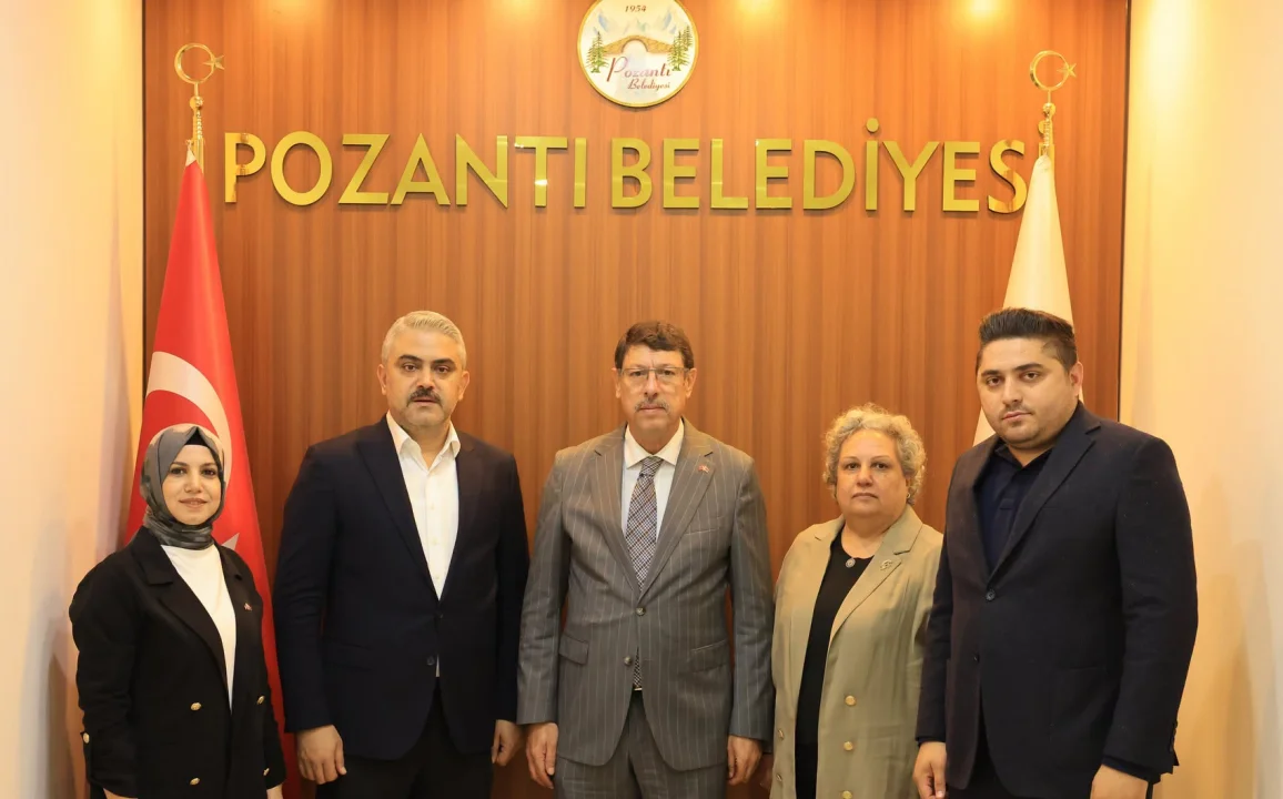 MHP Heyetinden Pozantı Belediye Başkanı Ali Avan’a Ziyaret
