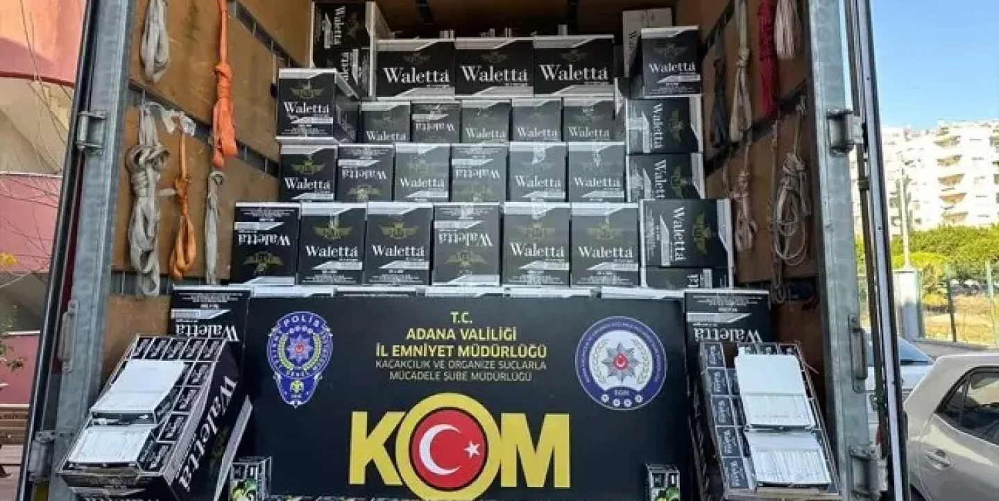 Adana'da Kaçakçılık Operasyonunda 3 Milyon Makaron Ele Geçirildi, Sürücü Tutuklandı